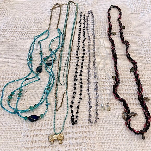 Vintage/Boho/Beaded Long Necklaces - Picture 1 of 6